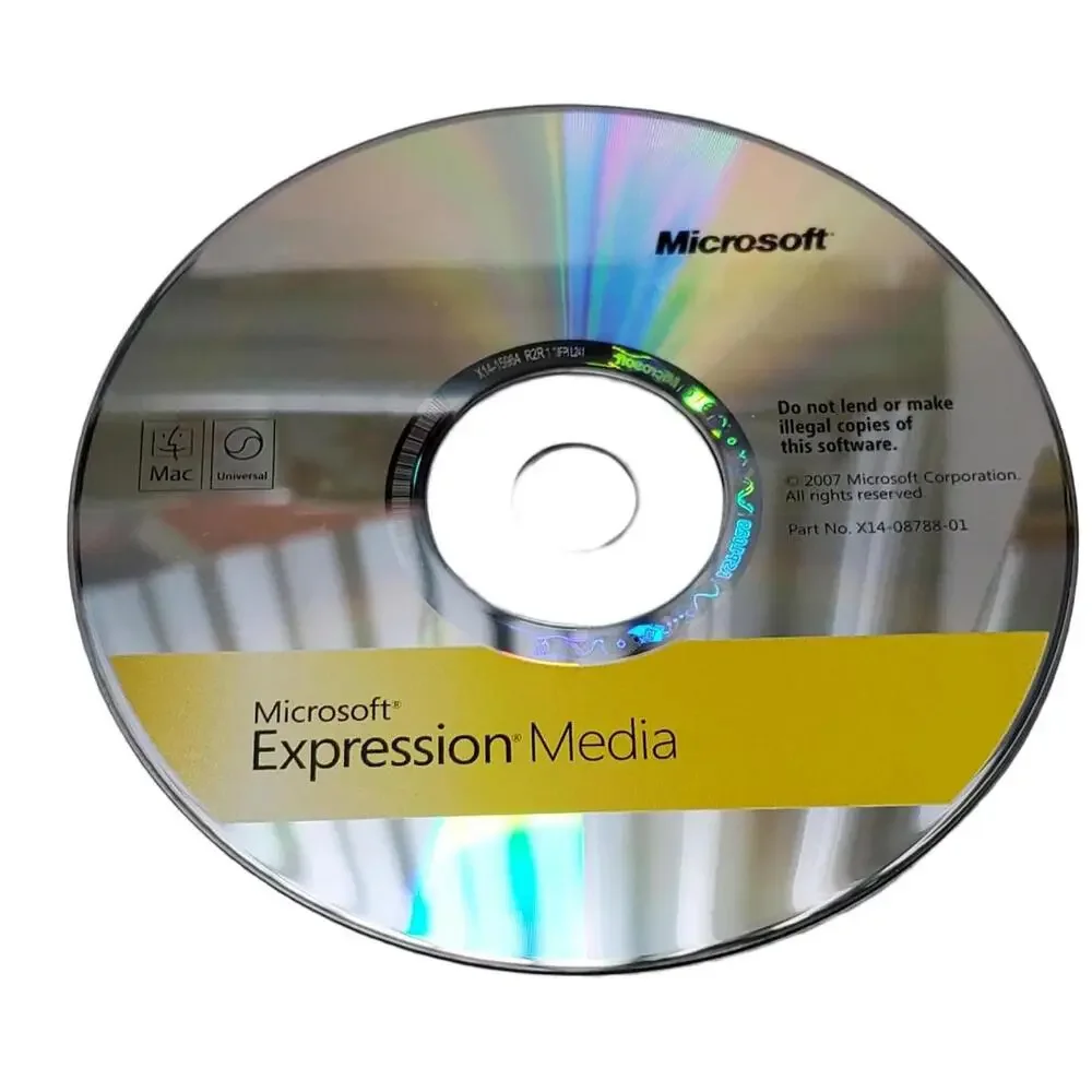 Microsoft Office Mac 2008 with Microsoft Expression Media